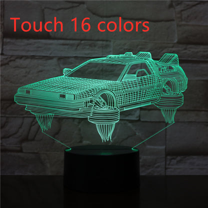 Colorful 3D visual gift table lamp